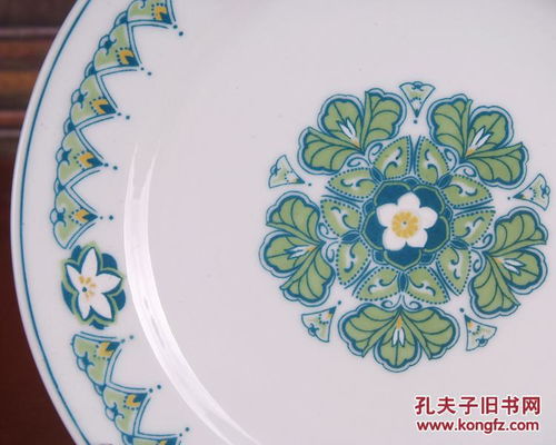 景德镇文革老厂瓷精品赏析 全手工拉坯蝶恋花卉盘的艺术与收藏价值